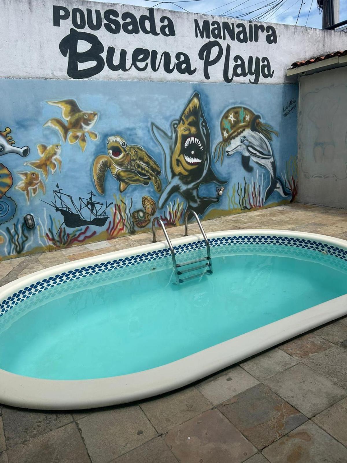Pousada Manaira Buena Playa João Pessoa Exteriér fotografie